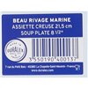 Deep Plate Duralex Beau rivage Ø 21,5 cm (36 Units)