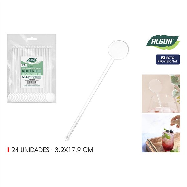 Drinks Shaker Algon 17,9 cm (24 Units)