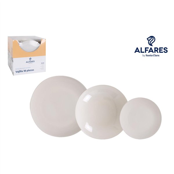 Tableware Santa Clara Onda Circular (2 Units)