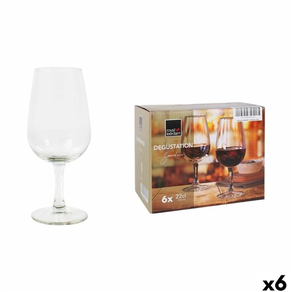 Wine glass set Royal Leerdam Degustation 22 cl (6 Units)