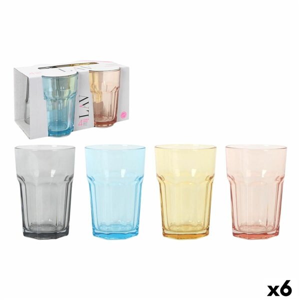 Set of glasses LAV ARAS 4 Pieces (6 Units)