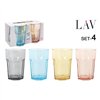 Set of glasses LAV ARAS 4 Pieces (6 Units)