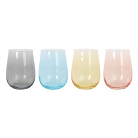 Set of glasses LAV GAIA 4 Pieces (6 Units)