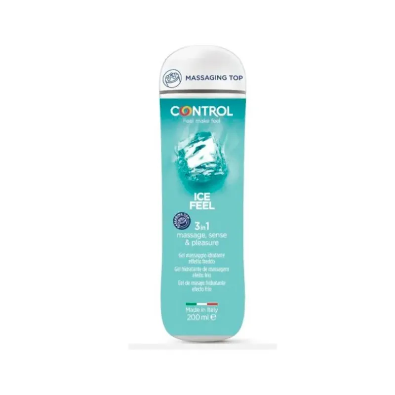 Control Moisturising Massage Gel Ice Feel 200 ml