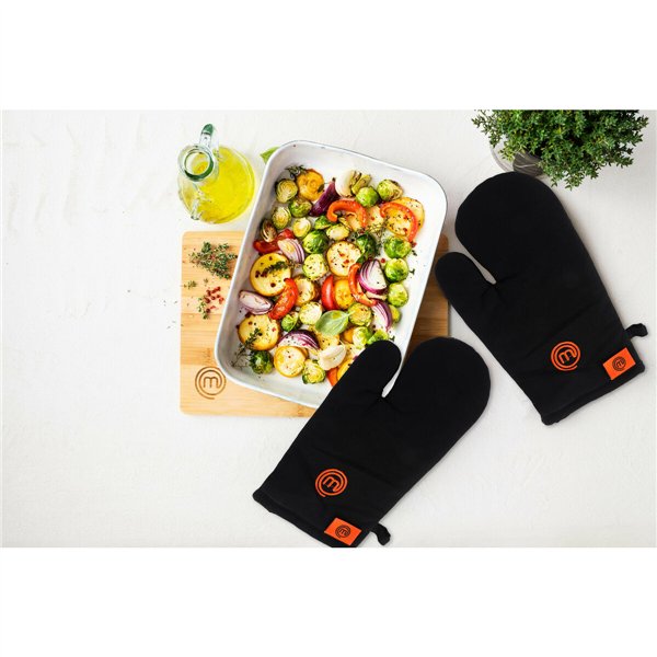 Oven Mitt MasterChef 18 x 32 cm (24 Units)