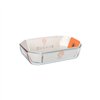 Serving Platter MasterChef Rectangular 2,2 L 27 x 18 cm (5 Units)