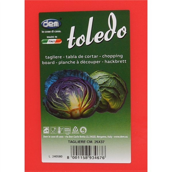 Cutting board Dem Taglieri 37 x 25 cm (12 Units)