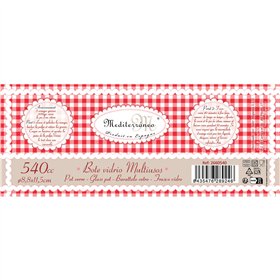 Glass Jar Mediterraneo To540 (12 Units)