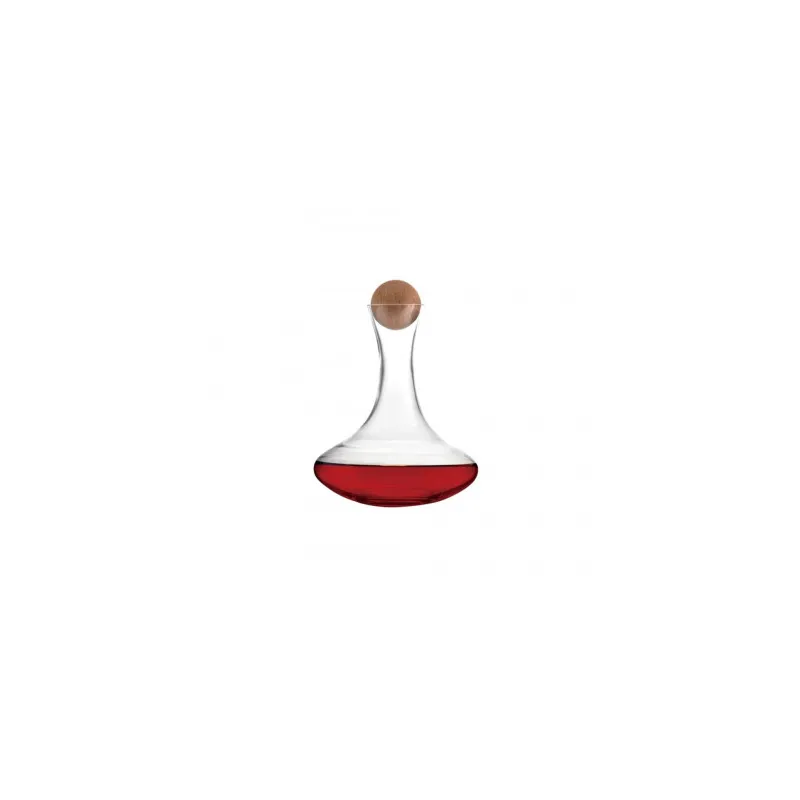 Wine Decanter Home ESPRIT Wood Crystal 1,5 L