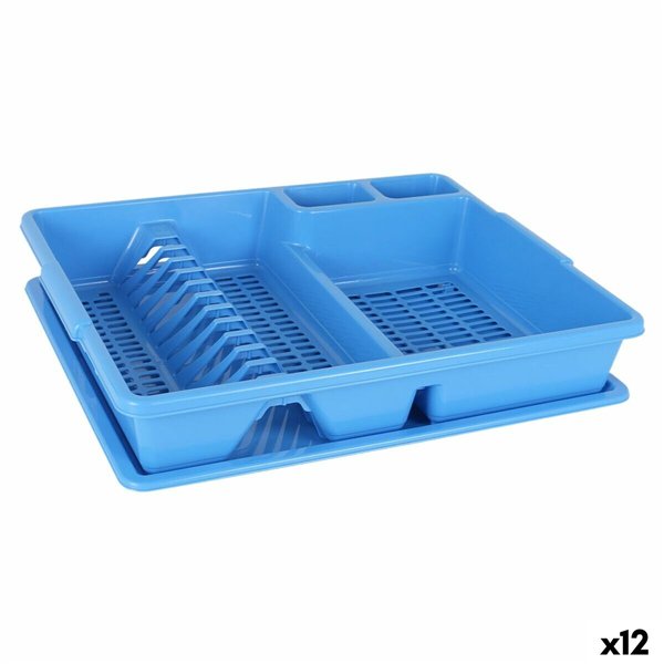 Draining Rack for Kitchen Sink Tontarelli SCOLAP Blue 47 x 38 x 8,5 cm (12 Units)