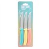 Kitchen Knife Quttin Basic 11 cm 3 Pieces (18 Units)
