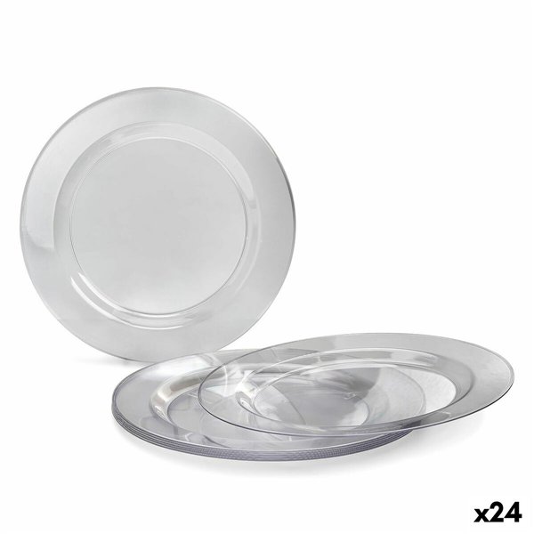 Plate set Algon 16 cm 6 Pieces (24 Units)