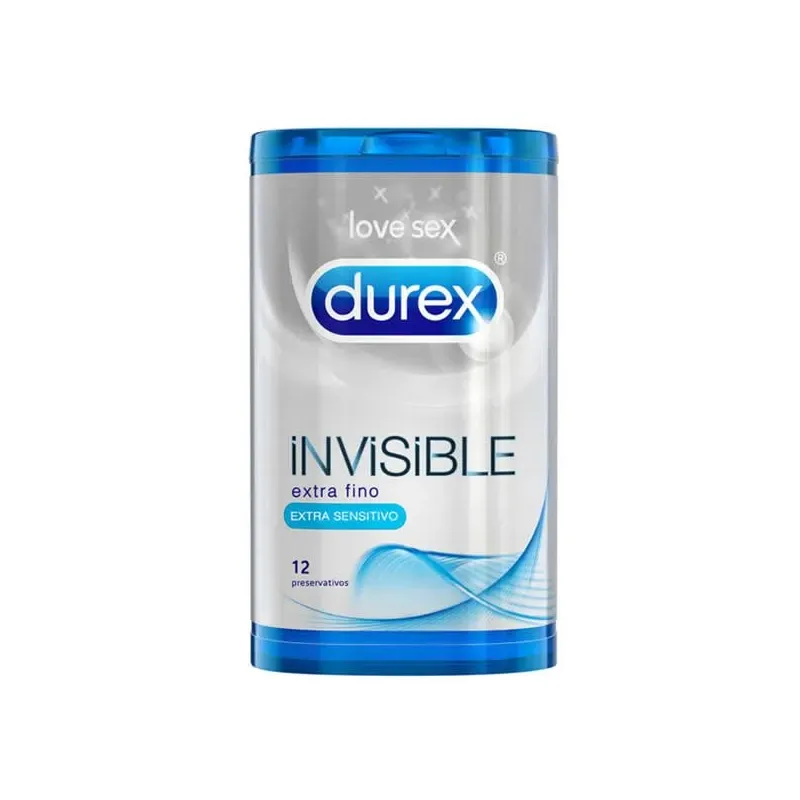 Durex Invisible Extra Thin Condoms 12 Unit