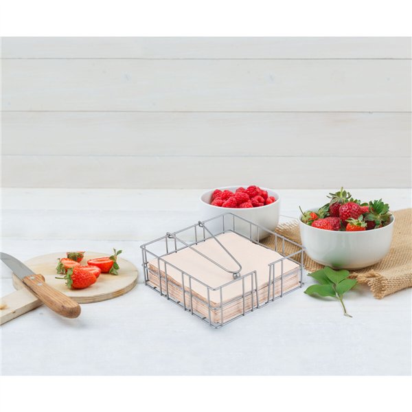 Napkin holder Confortime 18 x 18 x 6,5 cm (12 Units)