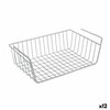 Basket for Kitchen Shelf Confortime 40,5 x 25,5 x 14 cm (12 Units)