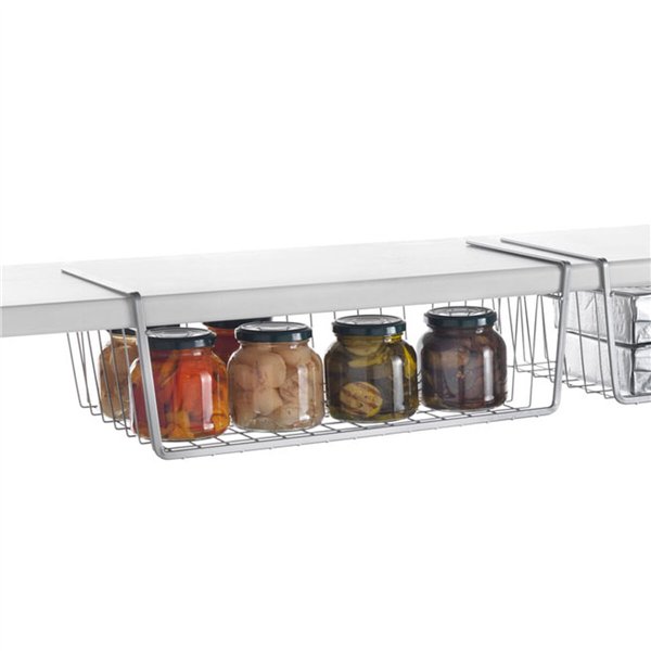 Basket for Kitchen Shelf Confortime 40,5 x 25,5 x 14 cm (12 Units)