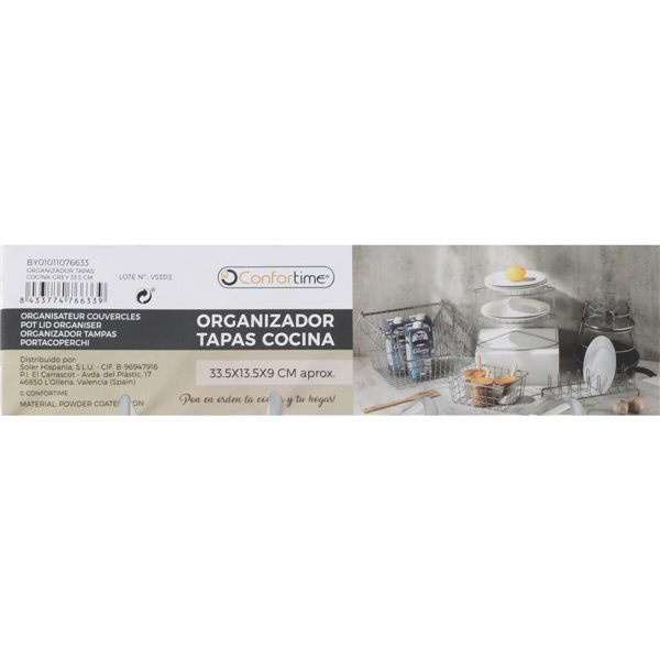 Kitchen Utensils Stand Confortime 33,5 x 13,5 x 9 cm (12 Units)