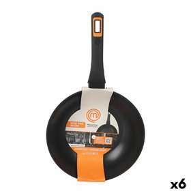 Wok Pan MasterChef 28 cm (6 Units)