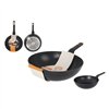 Wok Pan MasterChef 28 cm (6 Units)