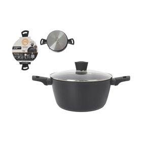 Casserole with lid MasterChef 24 cm (4 Units)