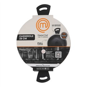Casserole with lid MasterChef 28 cm (4 Units)