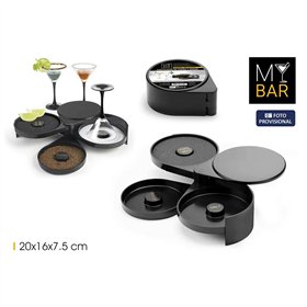 Cup Marker My Bar 20 x 16 x 7,5 cm 12 Units