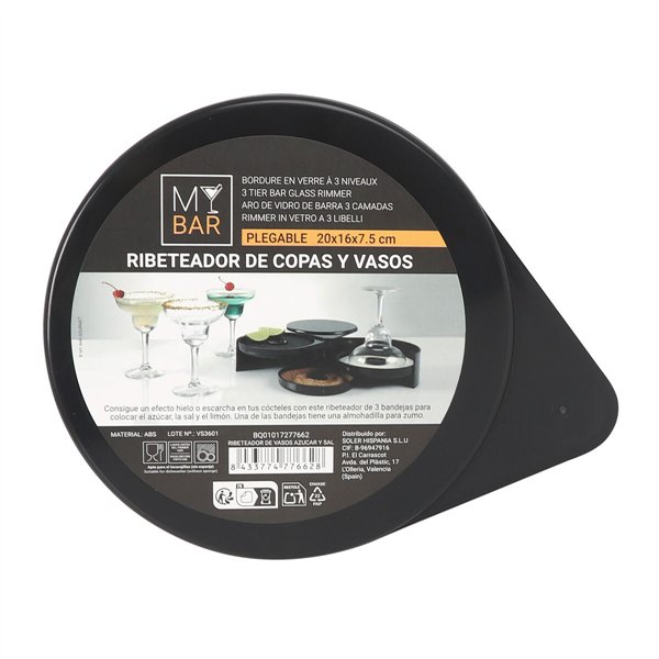 Cup Marker My Bar 20 x 16 x 7,5 cm 12 Units