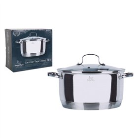 Casserole with lid Santa Clara Ø 25,5 x 34 x 15 cm (2 Units)