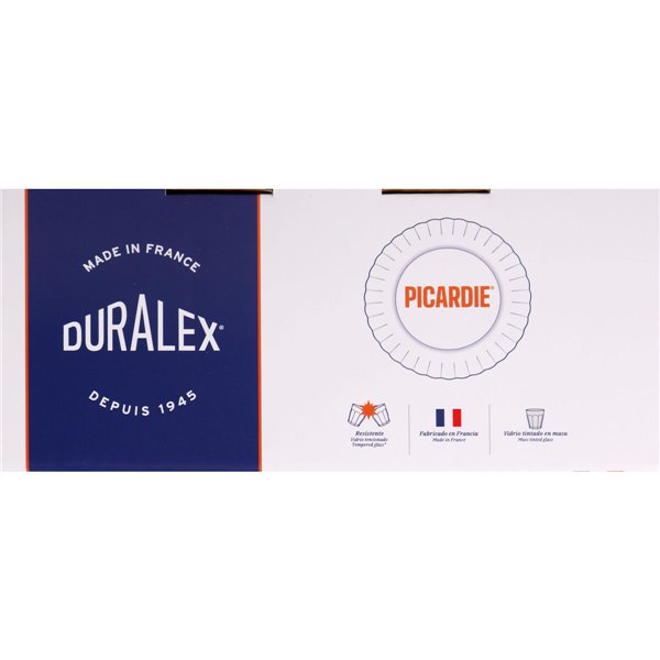Tableware Duralex Picardie Transparent 12 Pieces (2 Units)