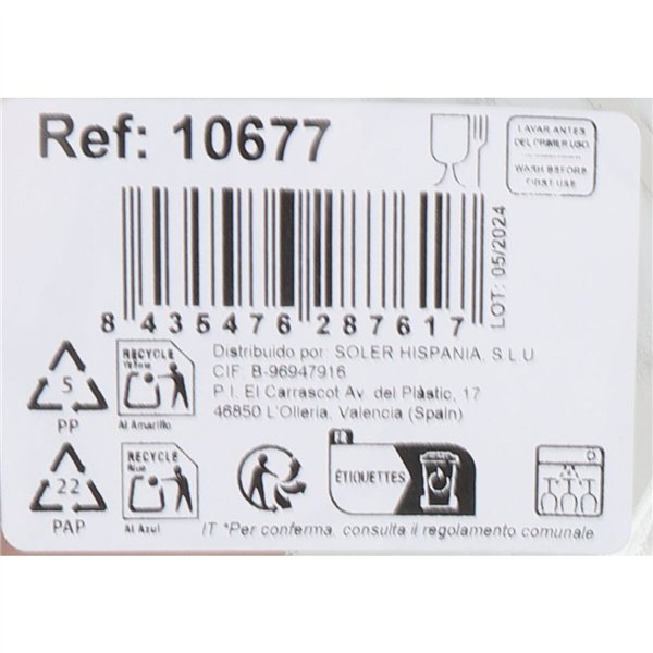 Wine Decanter La Mediterránea La mediterranea 1,5 L (4 Units)