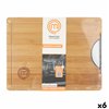 Cutting board MasterChef 32,5 x 25 cm (6 Units)