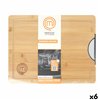 Cutting board MasterChef 38,5 x 30 cm (6 Units)