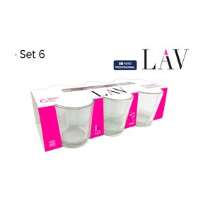 Set of glasses LAV Paris 6 Pieces (8 Units)