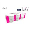 Set of glasses LAV Paris 6 Pieces (8 Units)