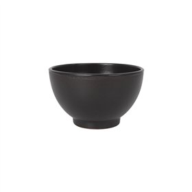 Bowl Azofra Black 15 x 15 x 9 cm (20 Units)