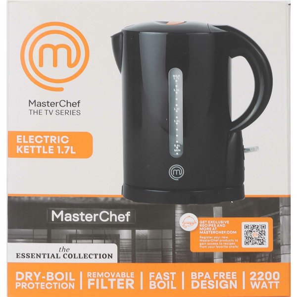 Kettle MasterChef 2200 W 1,7 L (3 Units)