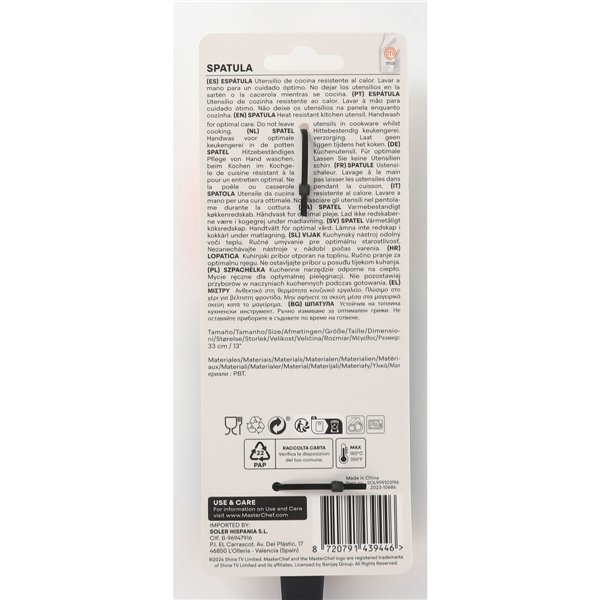 Cooking Spatula MasterChef PBT (24 Units)