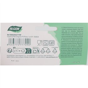 Kitchen Spatula Algon PS PLATA 7,5 x 24,5 cm (24 Units)