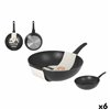 Wok Pan MasterChef 28 cm (6 Units)