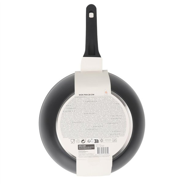 Wok Pan MasterChef 28 cm (6 Units)