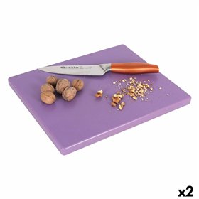 Cutting board Violet 40 x 40 x 4 cm (2 Units)