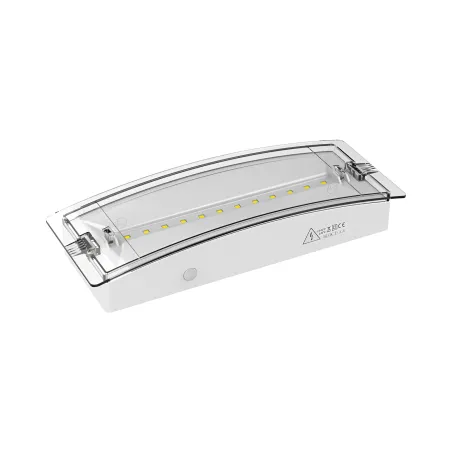 BRY-EXIT-LED-3W-DUAL-IP54-WHT-EMERGENCY EXIT LAMP