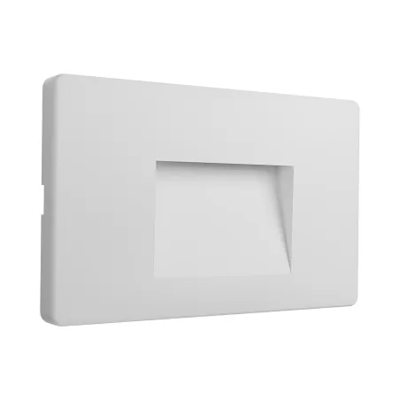 BRY-VEKTA-B-SQR-WHT-3W-3IN1-IP65-WALL LIGHT