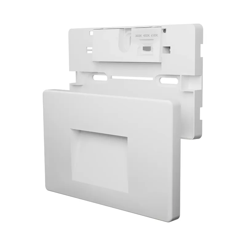 BRY-VEKTA-B-SQR-WHT-3W-3IN1-IP65-WALL LIGHT