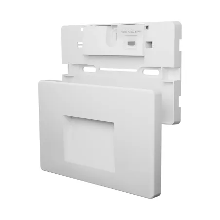 BRY-VEKTA-B-SQR-WHT-3W-3IN1-IP65-WALL LIGHT