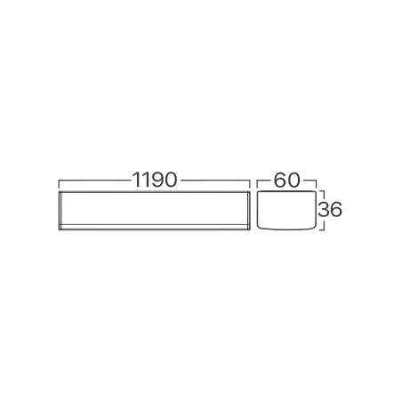 BRY-PROLINE-PT-36W-1.2MT-WHT-3IN1-LED BATTEN