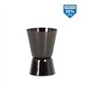 Measuring beaker Viejo Valle Black 4 cl (12 Units)