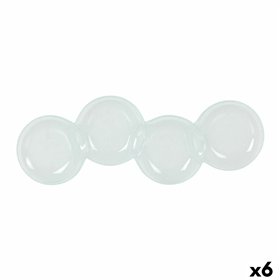 Snack tray 37 x 11 cm (6 Units)