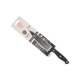 Kitchen Knife MasterChef Chef Black Silver 15 cm (18 Units)
