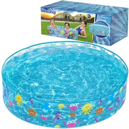 Bērnu baseins Bestway 25 x 121 x 121 cm 122 x 122 x 25 cm